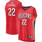 Camiseta Derrick Favors 22 New Orleans Pelicans Statement Edition Rojo Hombre